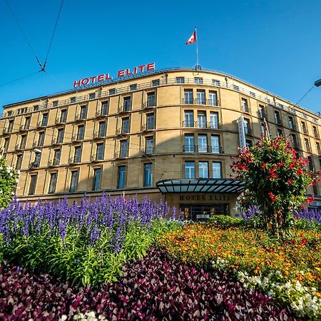 Art Deco Hotel Elite Biel Kültér fotó