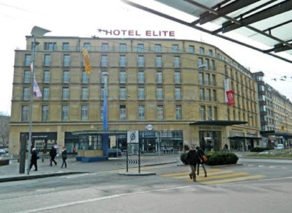 Art Deco Hotel Elite Biel Kültér fotó