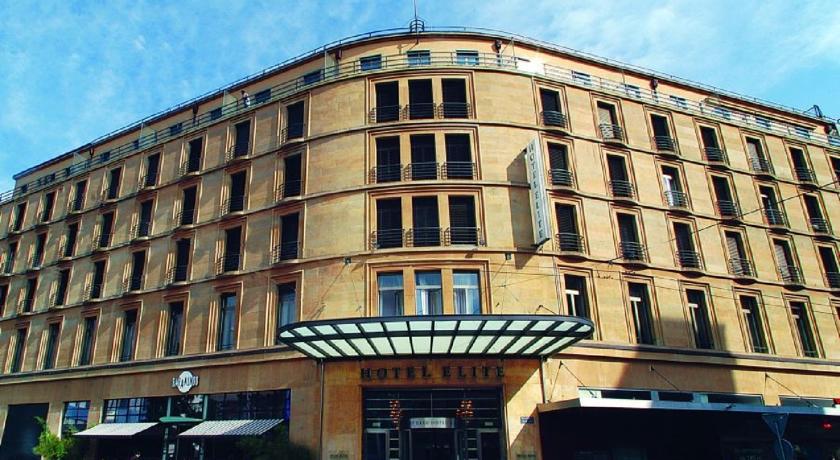 Art Deco Hotel Elite Biel Kültér fotó