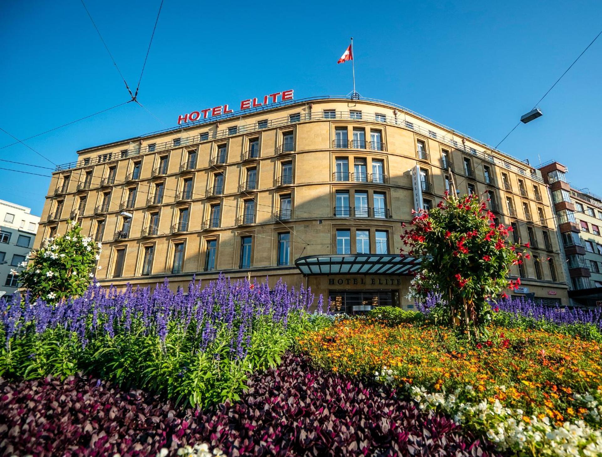 Art Deco Hotel Elite Biel Kültér fotó
