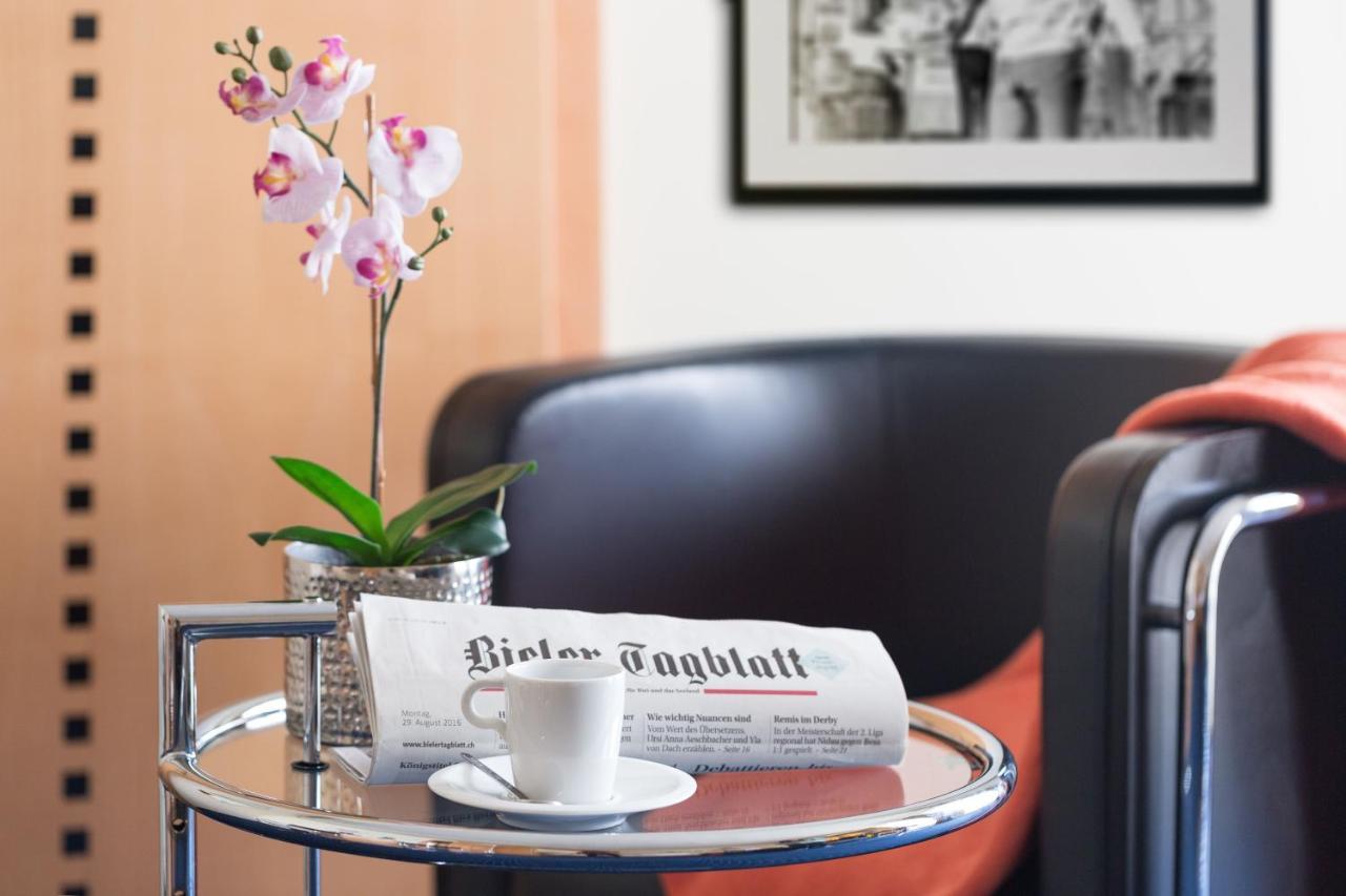 Art Deco Hotel Elite Biel Kültér fotó